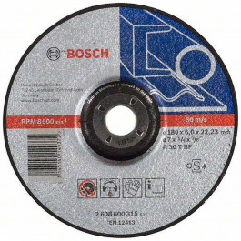   Bosch Круг зачистной Bosch Expert for Metal 180x6 мм (2608600315)