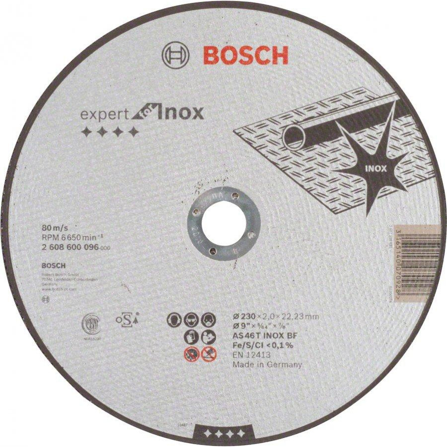 Bosch Круг отрезной по нержавеющей стали 230 мм - зображення 1