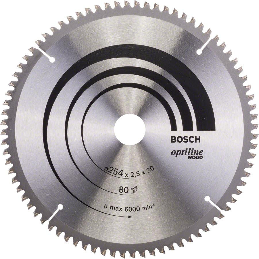 Bosch Optiline Wood 254Х30 80 GCM 10 (2608640437) - зображення 1