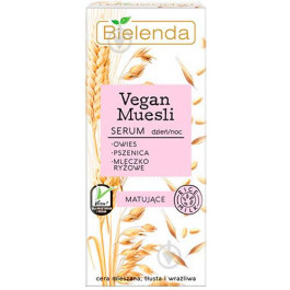 Bielenda Сыворотка матирующая  Vegan Muesli Пшеница + овес + рисовое молоко 30 мл (5902169037833)