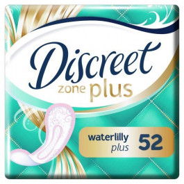 Discreet Ежедневные прокладки  ZonePlus Deo Waterlilly 52 шт (8006540231746)