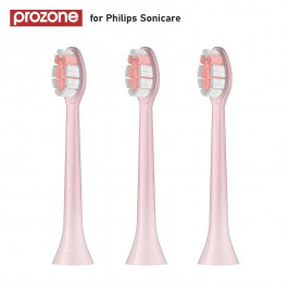 ProZone Premium-Diamond for Philips Medium Pink 3pcs