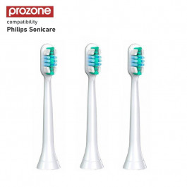 ProZone Premium-Balance for Philips Medium White 3pcs