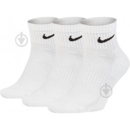   Nike Носки  U NK EVERYDAY CUSH ANKLE 3PR SX7667-100 р.XL белый