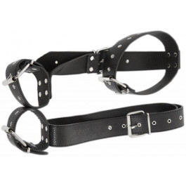   Orion Бондажный набор Bad Kitty Naughty Toys Neck Restraint With Handcuffs, черный (4024144333592)