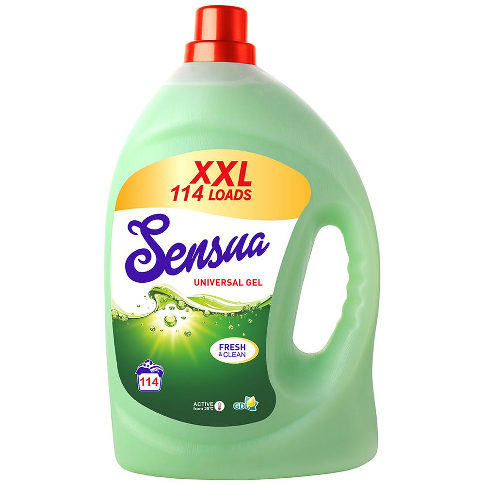 Sensua Гель для прання Universal Gel 4 л (4820167005351) - зображення 1