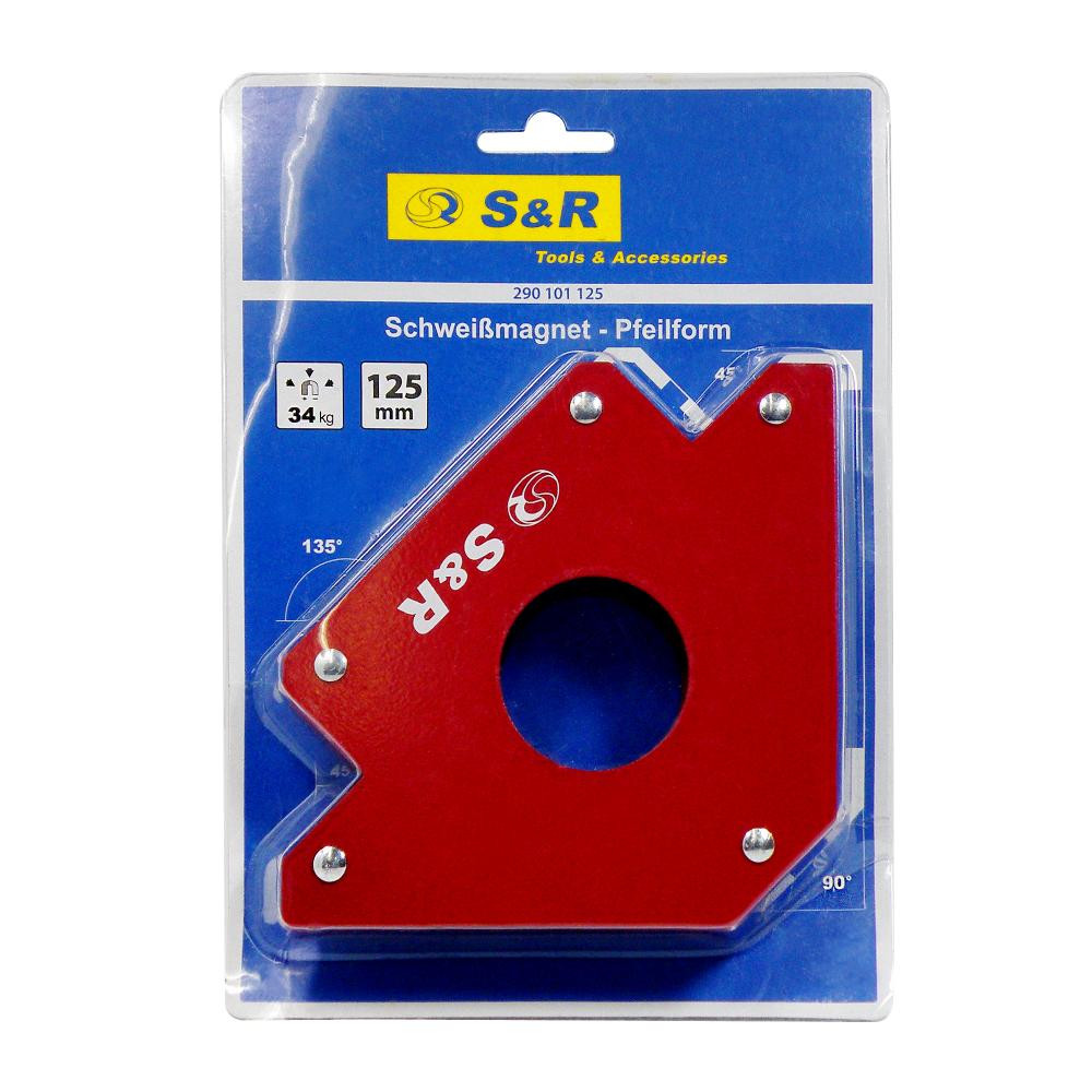 S&R Power Магнітний кутник для зварювання S&R, 122x190x29мм, 34кг - зображення 1