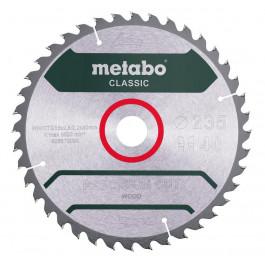   Metabo Диск пильний Metabo Classic PrecisionCut O235 x 30мм, 40z, WZ 15°