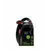 Flexi Поводок-рулетка Black Design трос XS розовый 3 м (4000498033210) - зображення 2