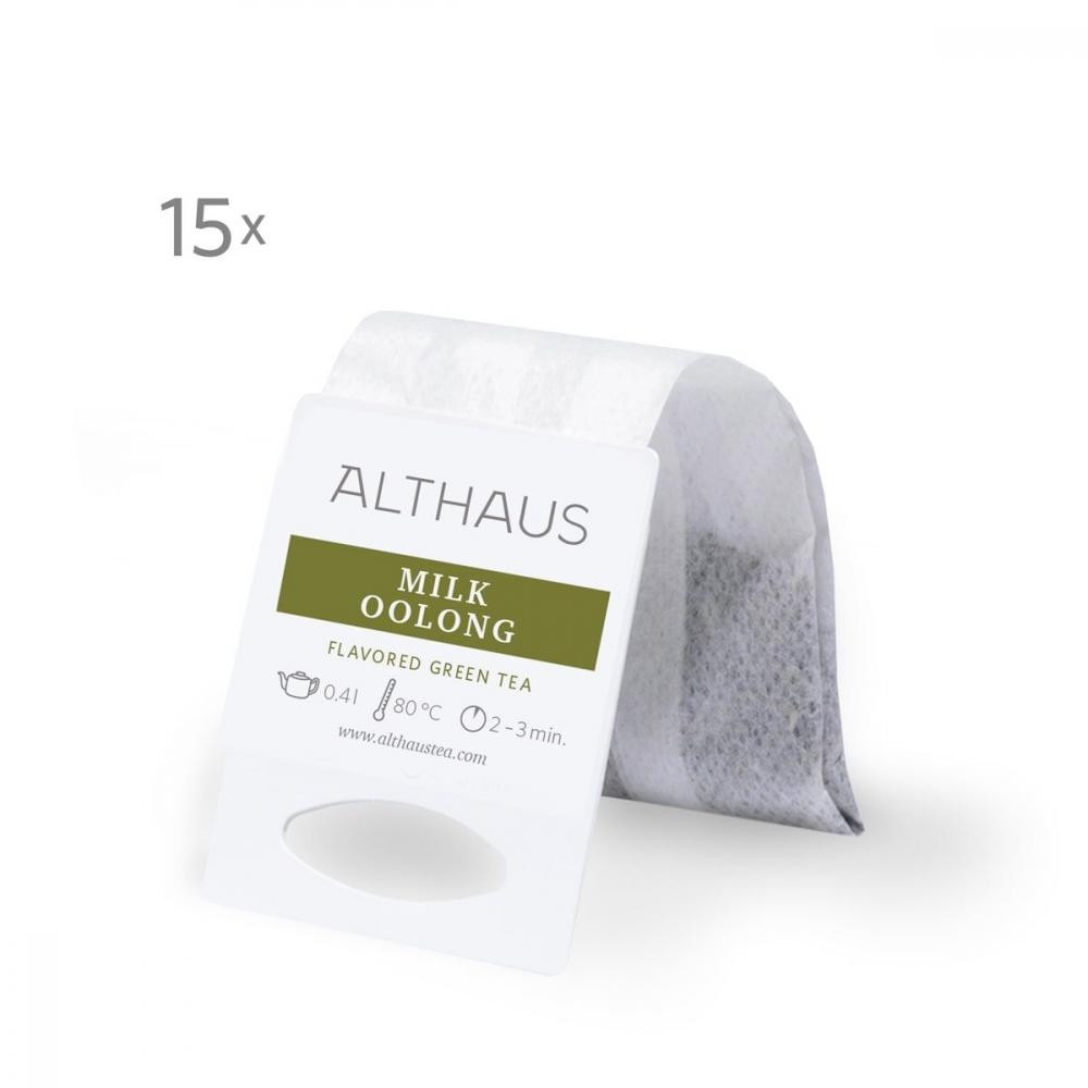 Althaus Чай зелений  Milk Oolong 15*4 г (4260312444275) - зображення 1
