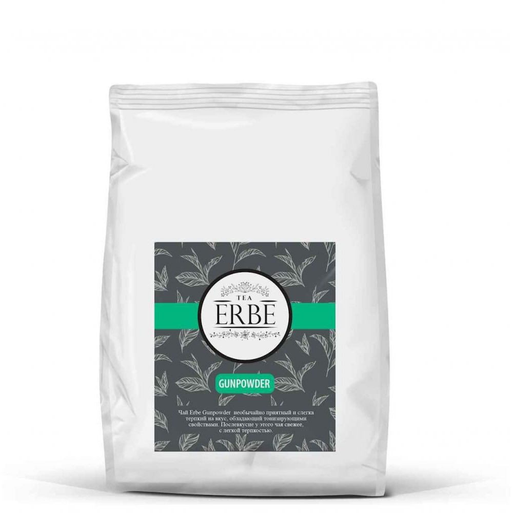 ERBE Чай зелений  Gounpowder 250 г (4820097819554) - зображення 1