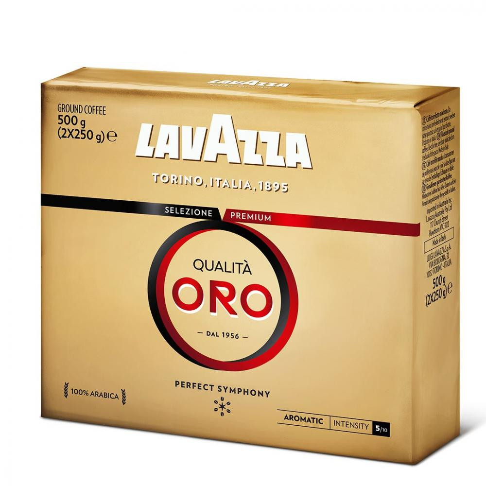 Lavazza Qualita Oro молотый 500 г (8000070020627) - зображення 1