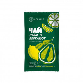 Аскания-Пак Літній чай фруктово-медовий «Лайм та Бергамот» 12 шт (4820071648378)