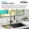 Kraus Кран для фільтрованої води PURITA™ FF-100BBMB - зображення 9