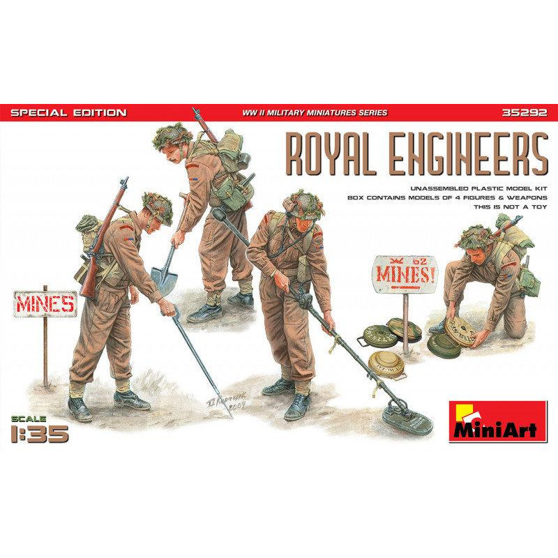 MiniArt Королевские инженеры. Специальный выпуск (MA35292) - зображення 1