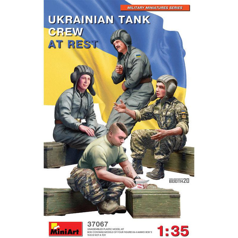 MiniArt Украинский танковый экипаж на отдыхе (MA37067) - зображення 1
