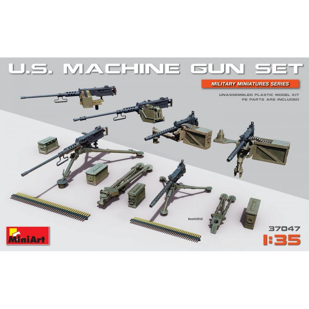 MiniArt Набор Американских Пулеметов (MA37047) - зображення 1