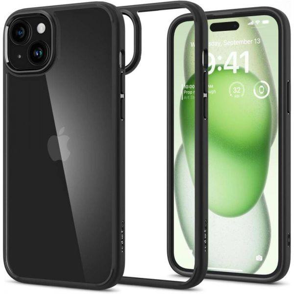 Spigen iPhone 15 Plus Ultra Hybrid, Matte Black (ACS06657) - зображення 1