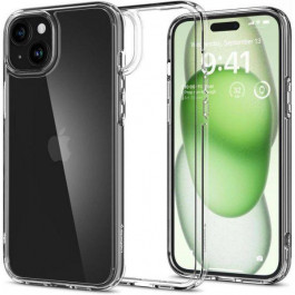 Spigen iPhone 15 Plus Ultra Hybrid, Crystal Clear (ACS06653)