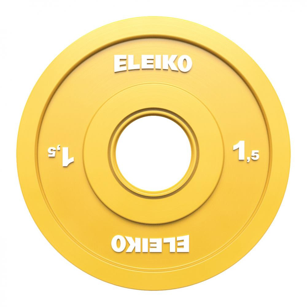 Eleiko Olympic WL Competition Disc 1,5kg, FG (121-0015F) - зображення 1