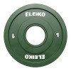 Eleiko Olympic WL Competition Disc 1kg, FG (121-0010F) - зображення 1