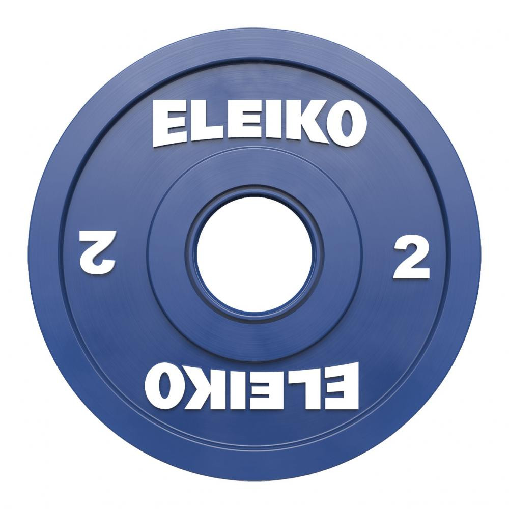 Eleiko Olympic WL Competition Disc 2kg, FG (121-0020F) - зображення 1