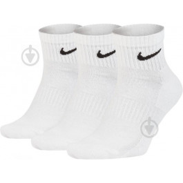 Nike Набір шкарпеток шкарпеток  U Nk Everyday Cush Ankle 3Pr SX7667-100 34-38 (S) 3 пари Білий (888407236