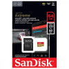 SanDisk 64 GB microSDXC UHS-I U3 V30 A2 Extreme (SDSQXAH-064G-GN6MA) - зображення 2