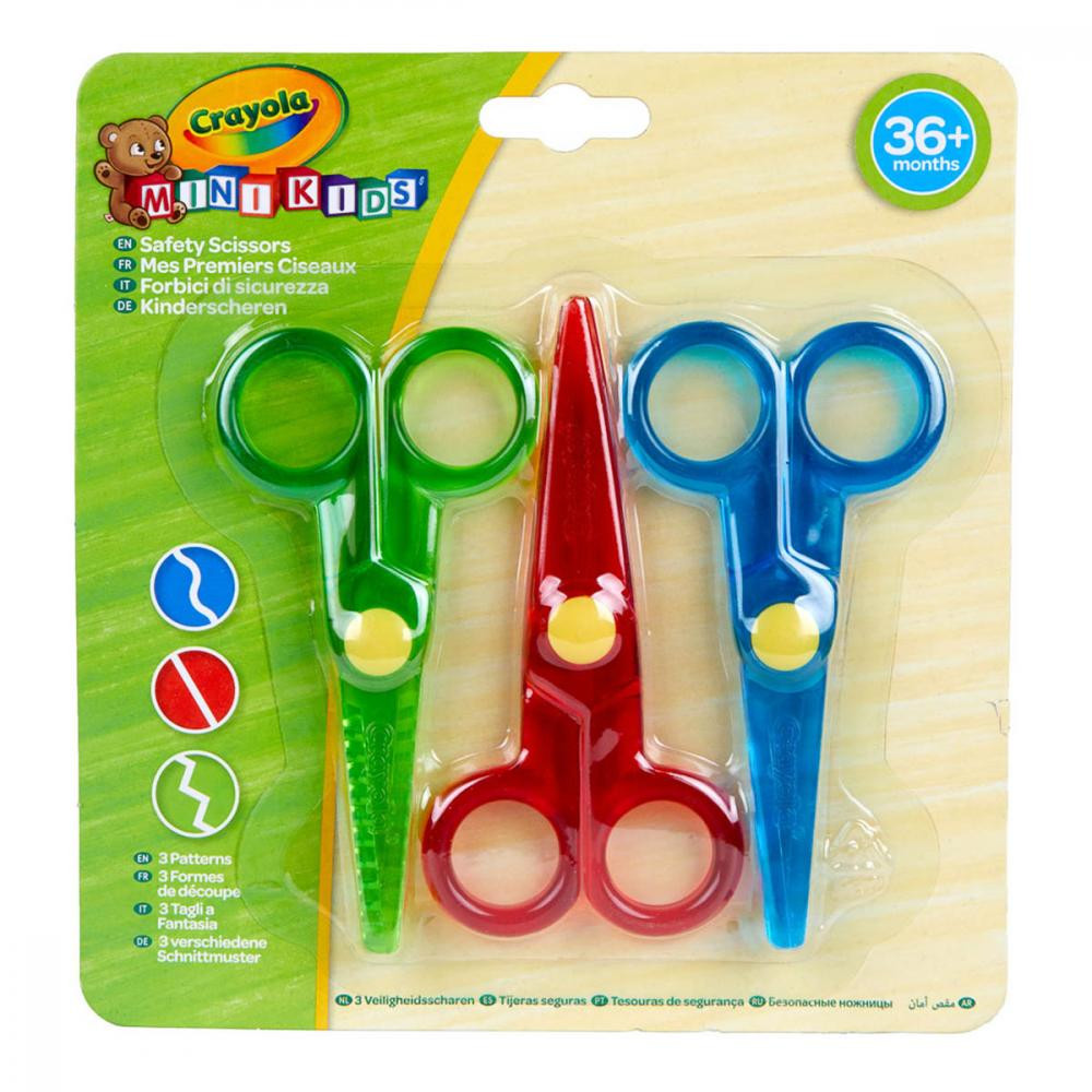 Crayola Mini Kids Набор ножниц, 3 шт  256411.118 - зображення 1