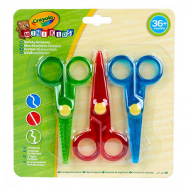 Crayola Mini Kids Набор ножниц, 3 шт  256411.118