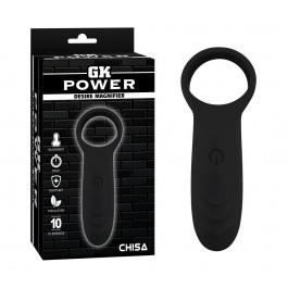 Chisa Novelties Кольцо эрекционное с вибрацией CHISA Gk Power Desire Magnifier (CH41132)