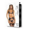 Rene Rofe Комплект білизни SNEAK PEAK 3PC SET BLUE, S/M (7553029BLUSM) - зображення 3