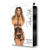 Rene Rofe Комплект портупей RASSEL TASSLE 2PC HARNESS SET BLACK, OS (7550026BLK) - зображення 3