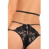 Rene Rofe Комплект PEEP SHOW STRAP & LACE TEDDY BLACK, S/M (75502167BLKSM) - зображення 7