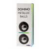 SevenCreations Вагинальные шарики из металла Domino Metallic Balls чёрные (DT50903) - зображення 4