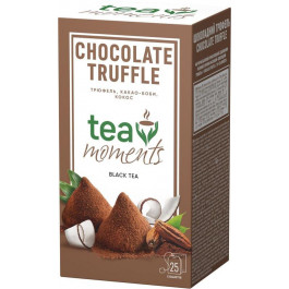 Tea Moments Чай  Chocolate Truffle чорний ароматизований з додаванням рослинної сировини, 25 сашетів (4823118601