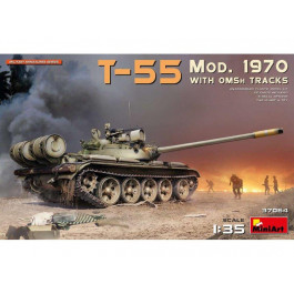 MiniArt T-55 Mod 1970 w/OMSh Tracks (MA37064)