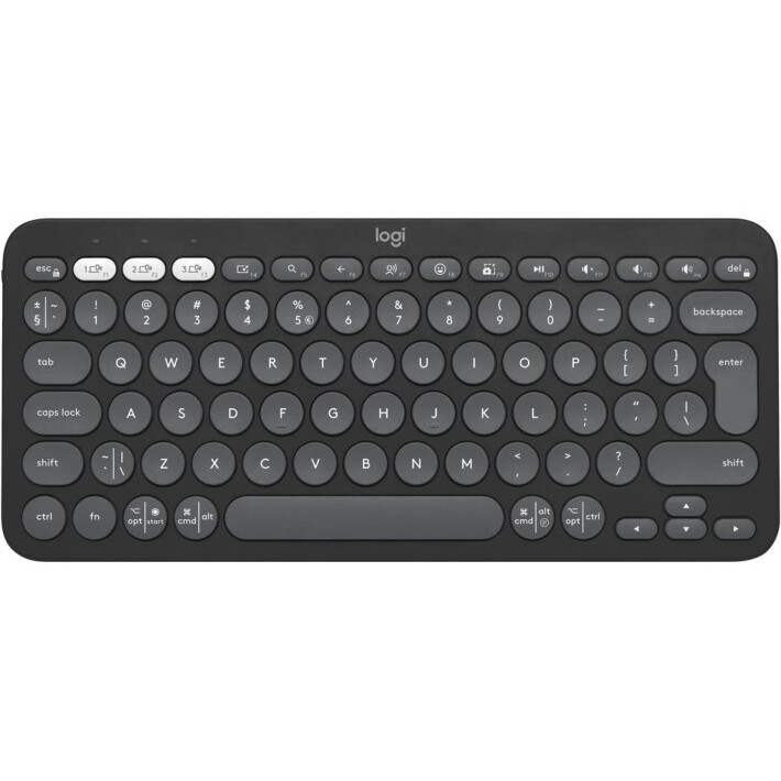 Logitech Pebble Keys 2 K380s Tonal Graphite UA (920-011851) - зображення 1