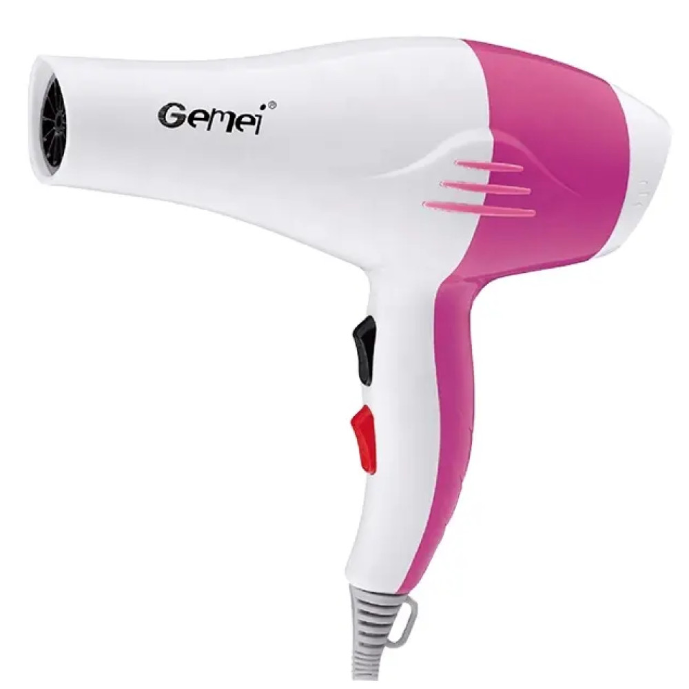 Gemei GM-1702 White/Pink - зображення 1
