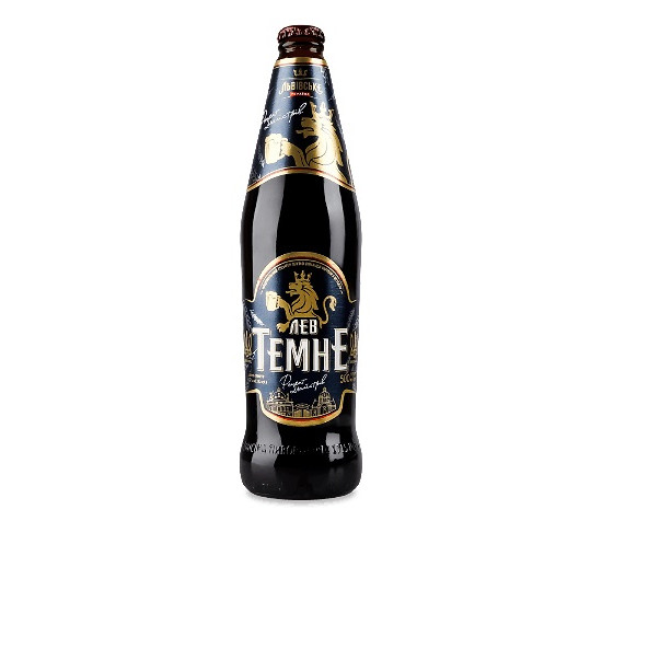 Львівське Пиво Лев темное 4,7% 0,5 л (4820000458238) - зображення 1