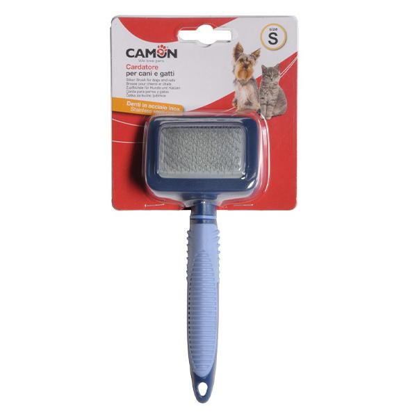 Camon SoftGrip slicker brush Щітка-пуходерка (B724/B) - зображення 1