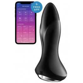 Satisfyer Rotator Plug 1+, чорна (4061504003153)