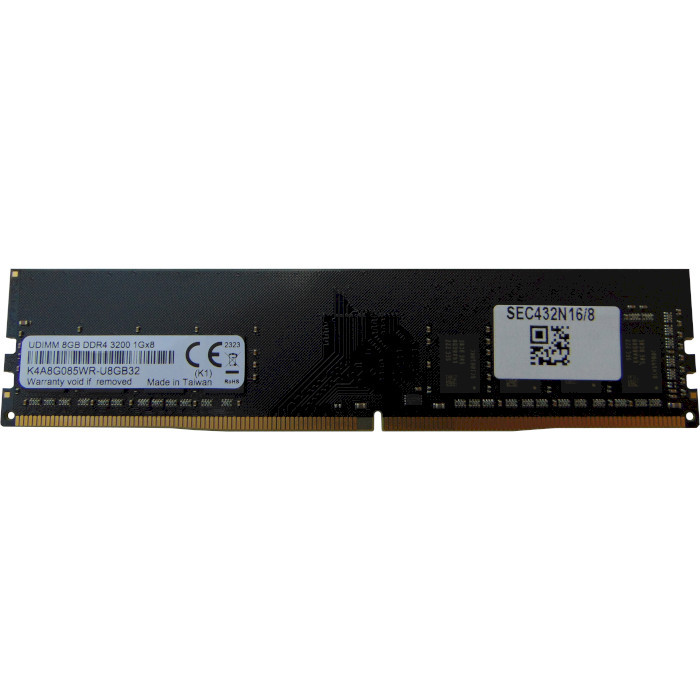 Samsung 8 GB DDR4 3200 MHz (SEC432N16/8) - зображення 1