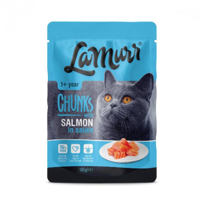 Quattro La Murr Cat Adult Extra Poultry Salmon 100 г (4770107251259) - зображення 1