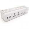 IQ POWER TB-T13 White, 3 розетки, 3xUSB, 2м - зображення 2