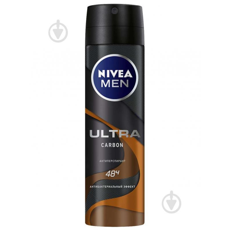 Nivea Антиперспірант для чоловіків  Ultra Carbon 150 мл (85367) - зображення 1