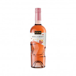GEM Напій винний  Bocca Rosso рожевий напівсолодкий, 0,75 л (4820197562473)