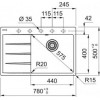 Franke Centro CNG 611-78 TL 114.0699.238 - зображення 4