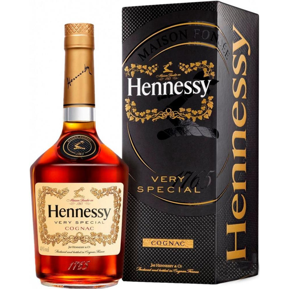 Hennessy Коньяк  VS 0.7л, with box (BDA1BR-KHE070-008) - зображення 1