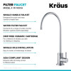 Kraus Кран для фільтрованої води PURITA™ FF-100CH - зображення 3
